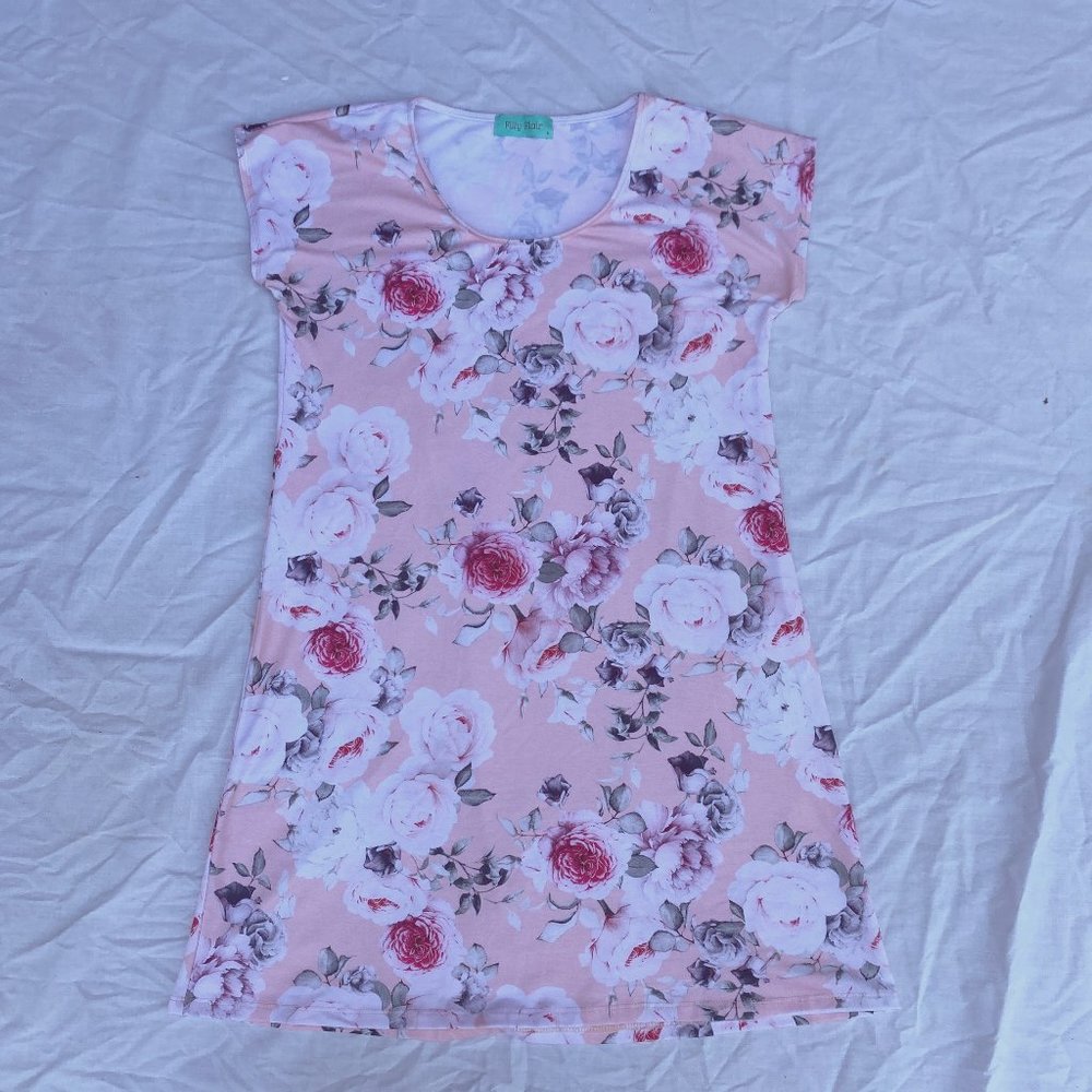 Filly Flair Pink Floral Dress